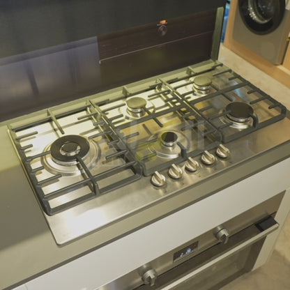 بوتاجاز بلت إن غاز جورينيا 90 سم – 5 شعلات – استانلس ستيل – موديل – GW951X