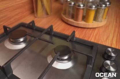 بوتاجاز غاز بلت إن أوشن 60 سم ستانلس ستيل – موديل – OGHF 64 I PRO SV