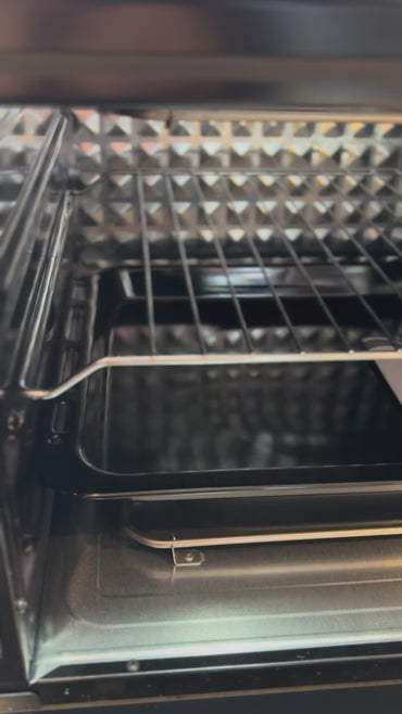 فرن كومتيل 70 لتر أسود Turbo – LX-9325 – تسخين 3D ومروحة توربو بضمان بيورتي