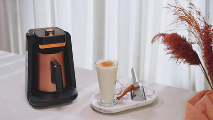 ماكينة قهوة أرزوم أوكا ريتش سبين برو – نحاسي – 700 واط –  سعة 5  فناجين موديل - OK0026