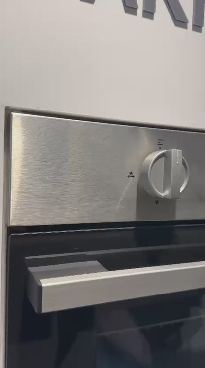 فرن بلت إن غاز جورينيا 60 سم - 55 لتر - ستانلس ستيل - أمان كامل وشواية - BOG62200XK