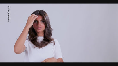 فرشاة فرد وتجفيف الشعر راش براش (RUSH BRUSH) – V2 PLUS NAVY – قوة 1200 وات وتقنية التورمالين