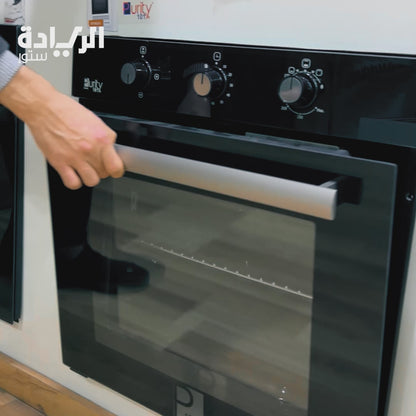 فرن بيورتي بلت ان غاز 60 سم أسود مع شواية - موديل - OPT602GG