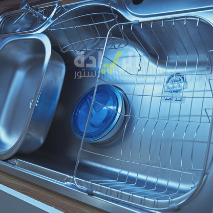 حوض مطبخ استانليس ماركة بيورتي الكوري مقاس 85*51 - سم - موديل - Golden850