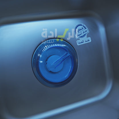 حوض مطبخ بيورتي كوري ستانلس ستيل 304 مقاس 52×41 سم – موديل - B500L