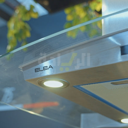 شفاط جزيرة زجاجى من البا 90 سم موديل قوة شفط 702 م³/ساعة - موديل - ECH 9665 GLX