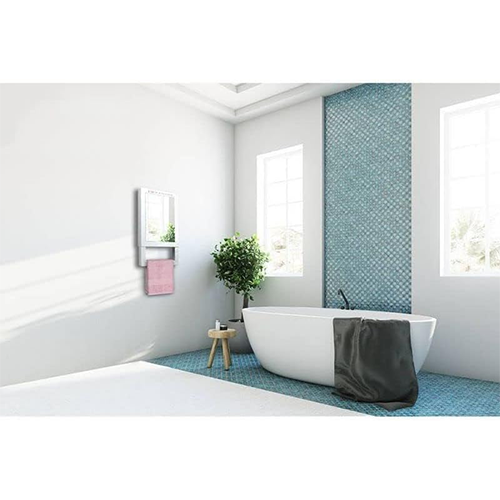 ريديالايت دفاية حمام رقمية – شاشة ديجيتال تعمل باللمس 1800 وات مع حامل مناشف – موديل – QUADRO