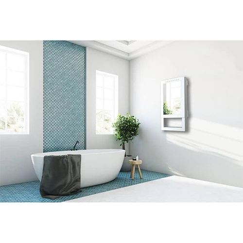 ريديالايت دفاية حمام رقمية – شاشة ديجيتال تعمل باللمس 1800 وات مع حامل مناشف – موديل – QUADRO