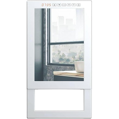 ريديالايت دفاية حمام رقمية – شاشة ديجيتال تعمل باللمس 1800 وات مع حامل مناشف – موديل – QUADRO