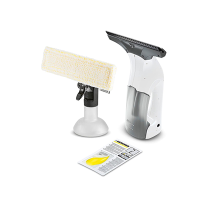 منظف النوافذ اللاسلكي كارشر WV 1 Plus – لتلميع الزجاج والمرايا