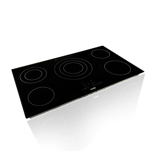 مسطح سيراميك أسود بلت إن كهرباء ـ ماركة هانز 5 شعلة مقاس 90 سم موديل V9003